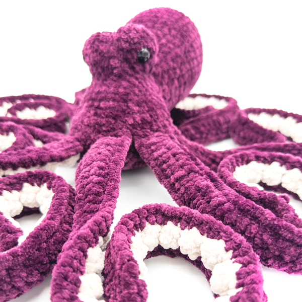 Realistic Anchor Octopus Amigurumi Crochet Stuffed Animal