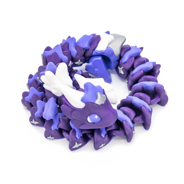 3D printed articulating Atria dragon