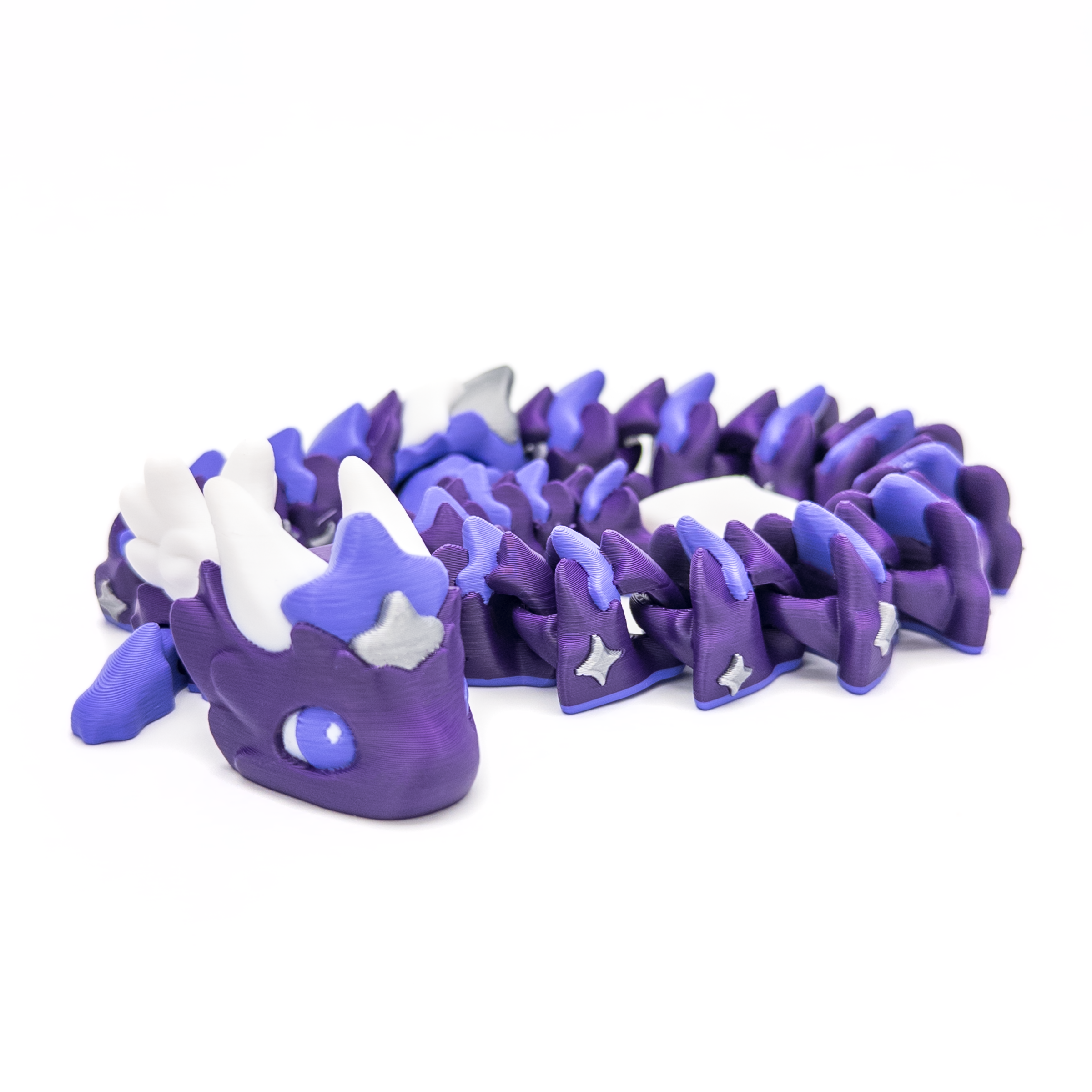 3D printed articulating Atria dragon