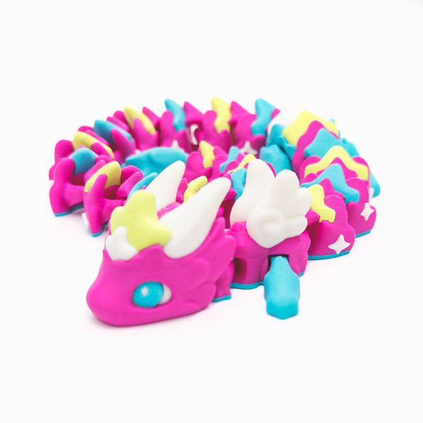 3D printed articulating Atria dragon