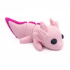 3D printed large axolotl fidget creature