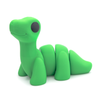 3D printed large brontosaurus fidget creature