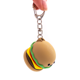 Burger Clicker Keychain
