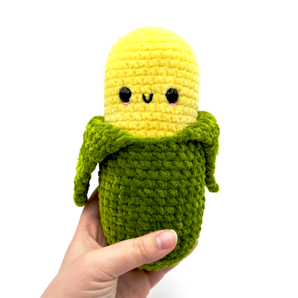 Ear of Corn Amigurumi Crochet Plush