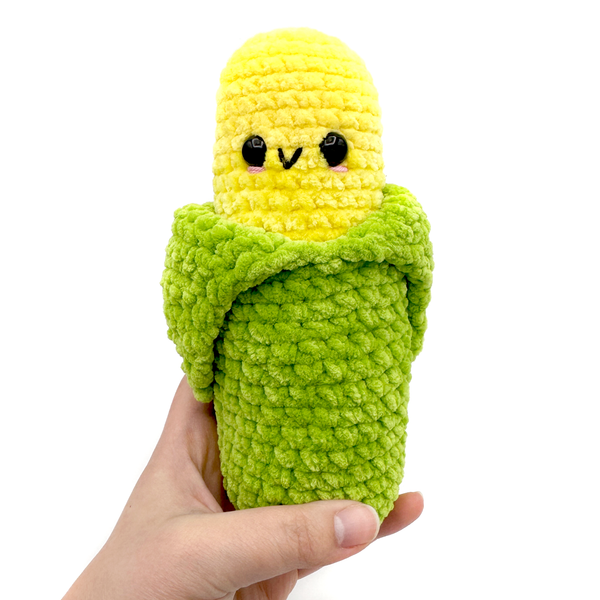 Ear of Corn Amigurumi Crochet Plush
