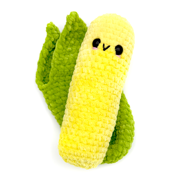 Ear of Corn Amigurumi Crochet Plush