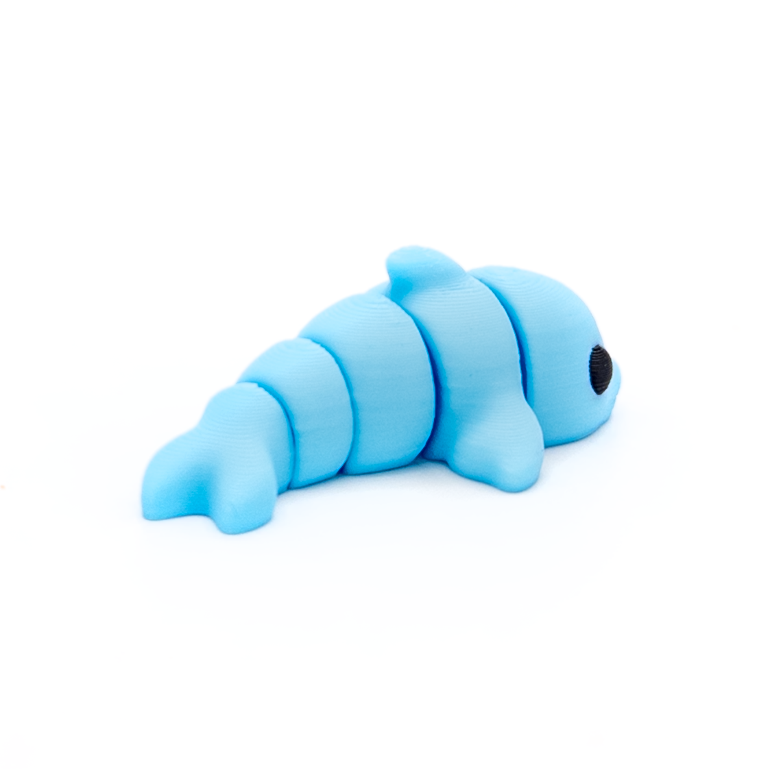 3D printed mini dolphin fidget