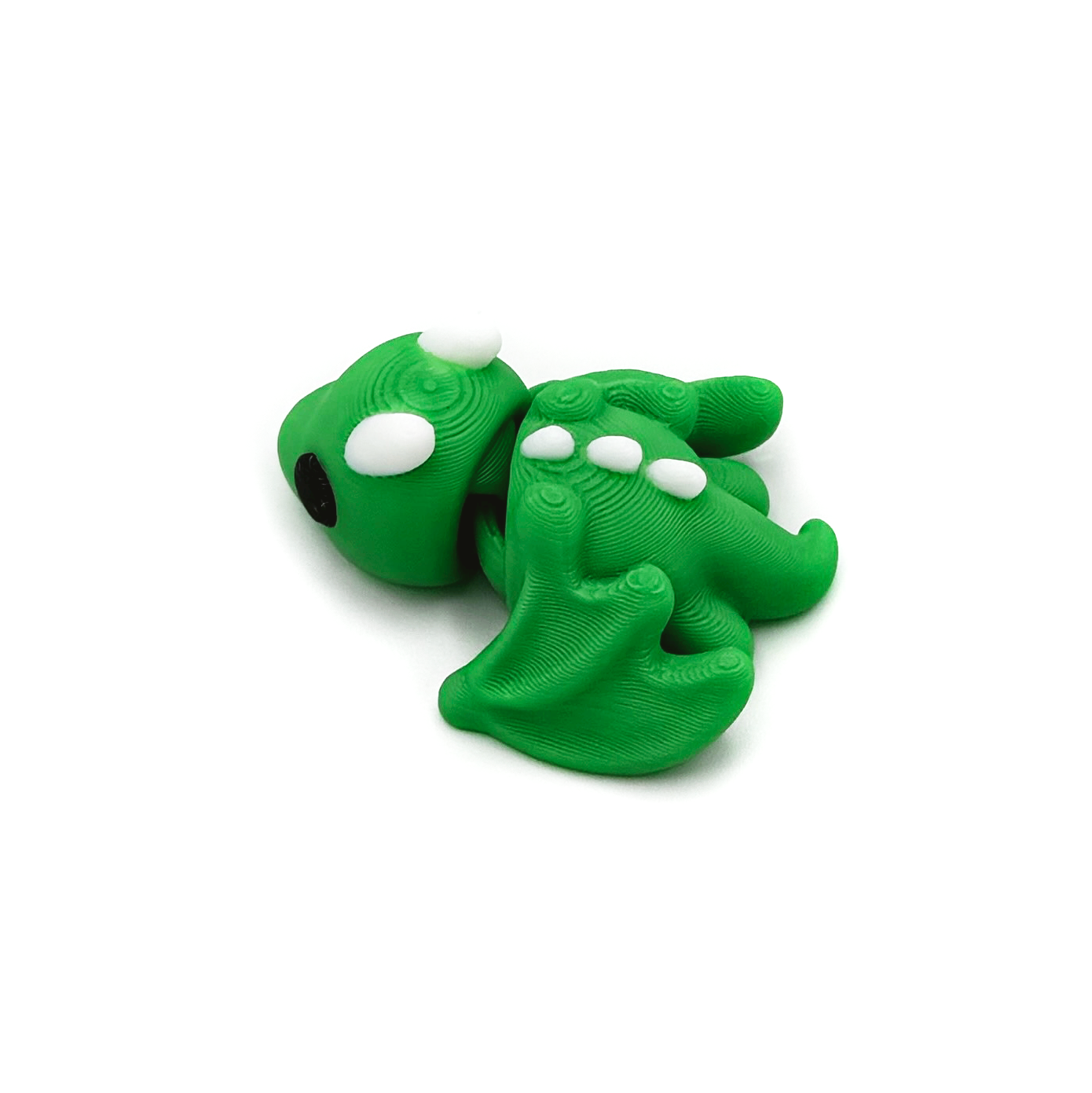 3D printed mini dragon with spread wings fidget creature