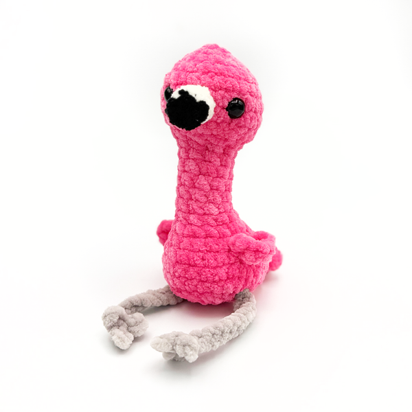 Flamingo Amigurumi Crochet Stuffed Animal