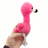 Flamingo Amigurumi Crochet Stuffed Animal