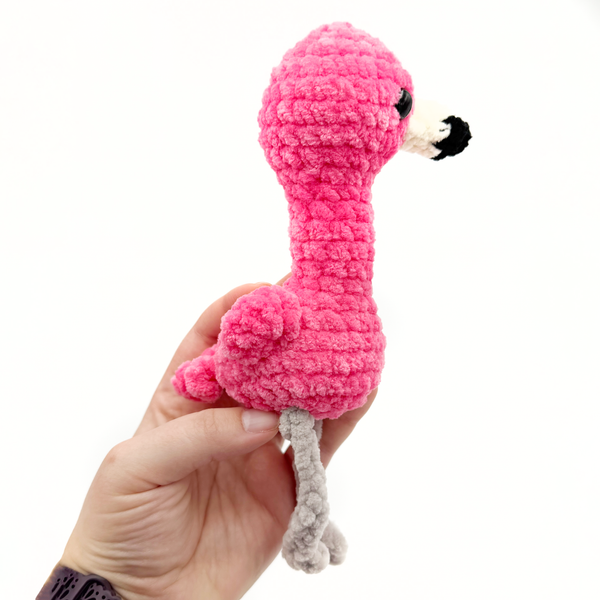 Flamingo Amigurumi Crochet Stuffed Animal