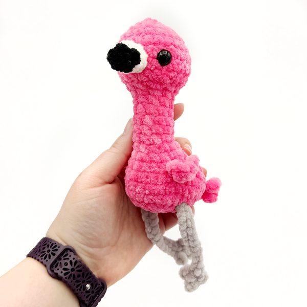Flamingo Amigurumi Crochet Stuffed Animal