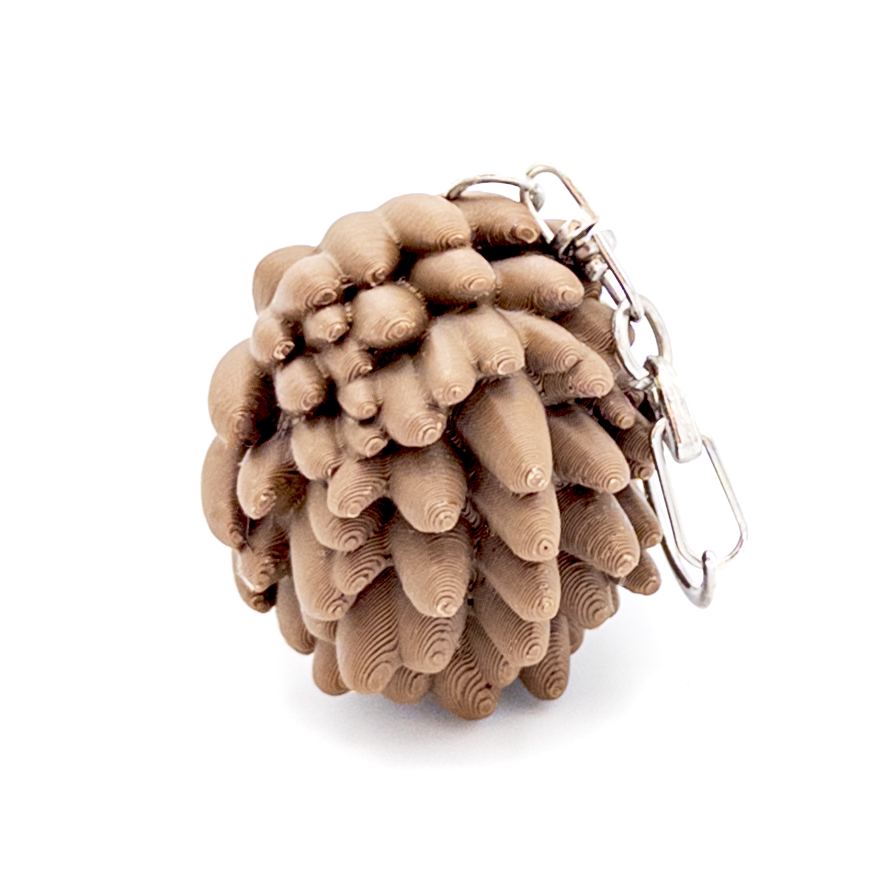 Hedgehog Clicker Keychain