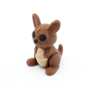 3D printed mini kangaroo fidget creature