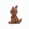 3D printed mini kangaroo fidget creature showing tail