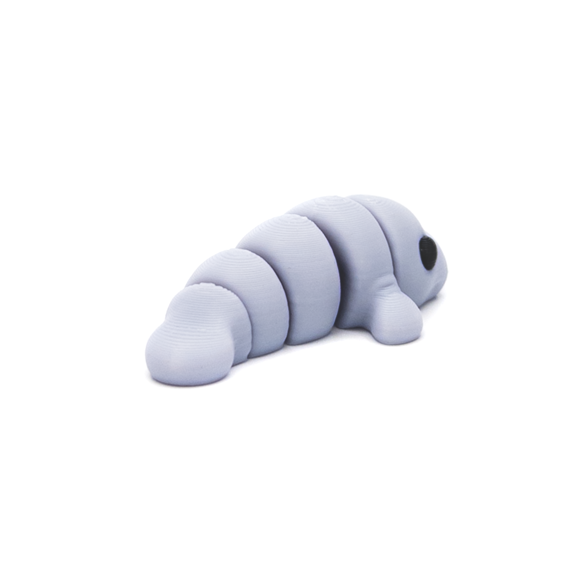 3D printed mini manatee fidget creature