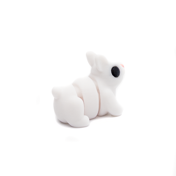 3D printed mini rabbit fidget creature