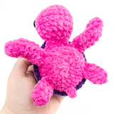 Underside of Sea Turtle Crochet Amigurumi Stuffed Animal