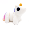 3D printed large unicorn fidget creature