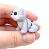 3D printed mini wolf fidget creature held in hand