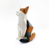 3D printed sitting cat magnet puzzle fully assembled