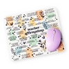 teacher affirmations mouse pad featuring daily reminders for educators