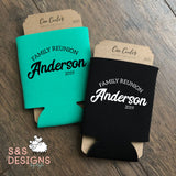 Personalized Family Reunion Can Cooler