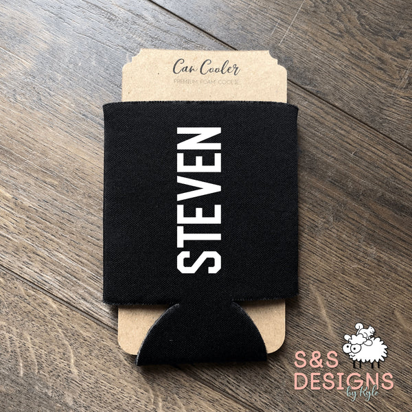 Bro, will you be my Groomsman Can Cooler