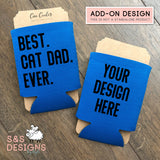 Reverse Side Add On Can Cooler Personalization