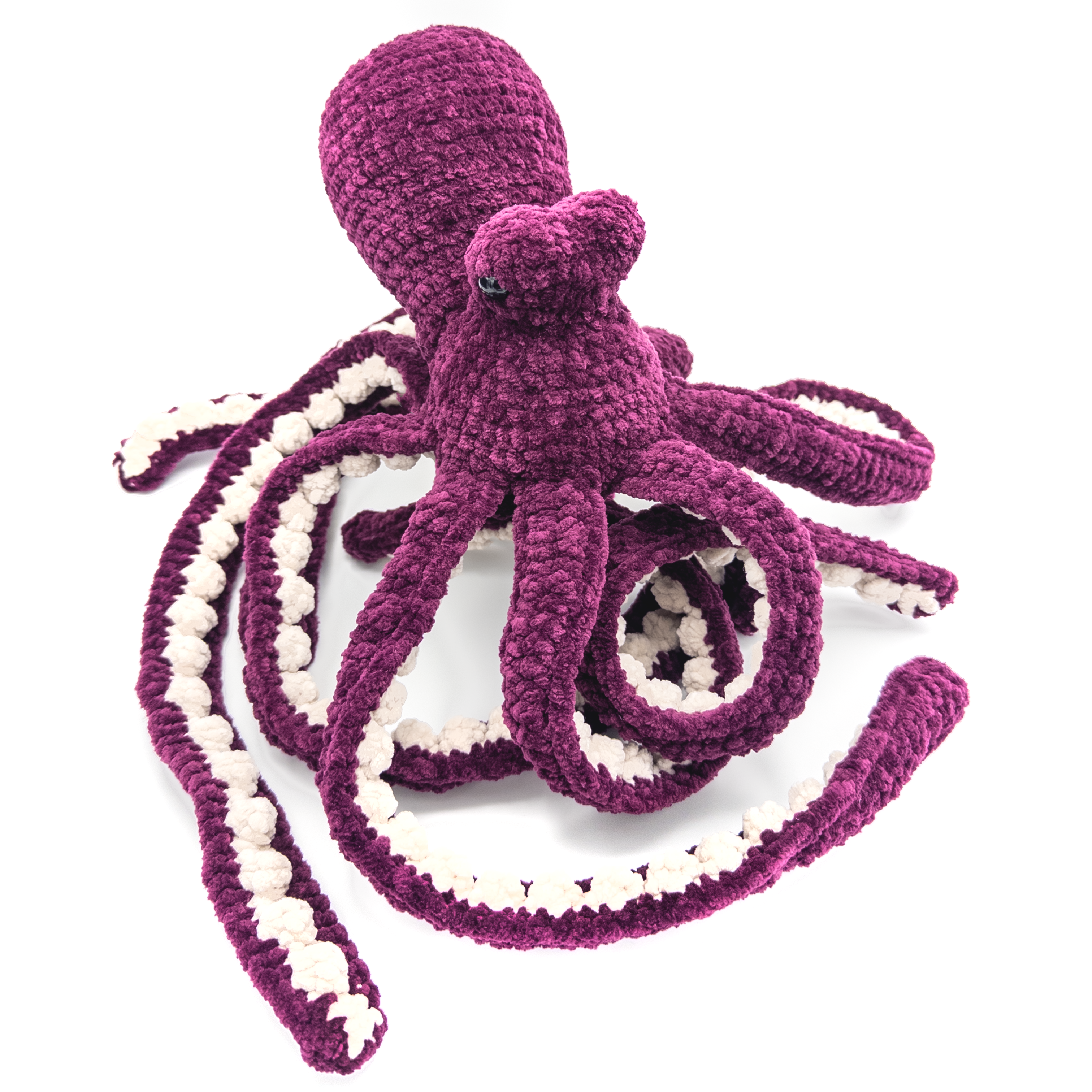 Realistic Anchor Octopus Amigurumi Crochet Stuffed Animal