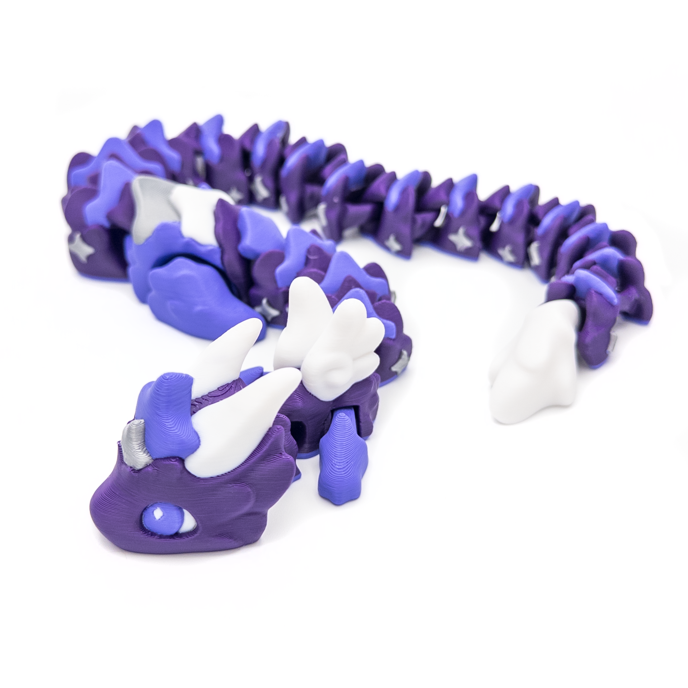 3D printed articulating Atria dragon