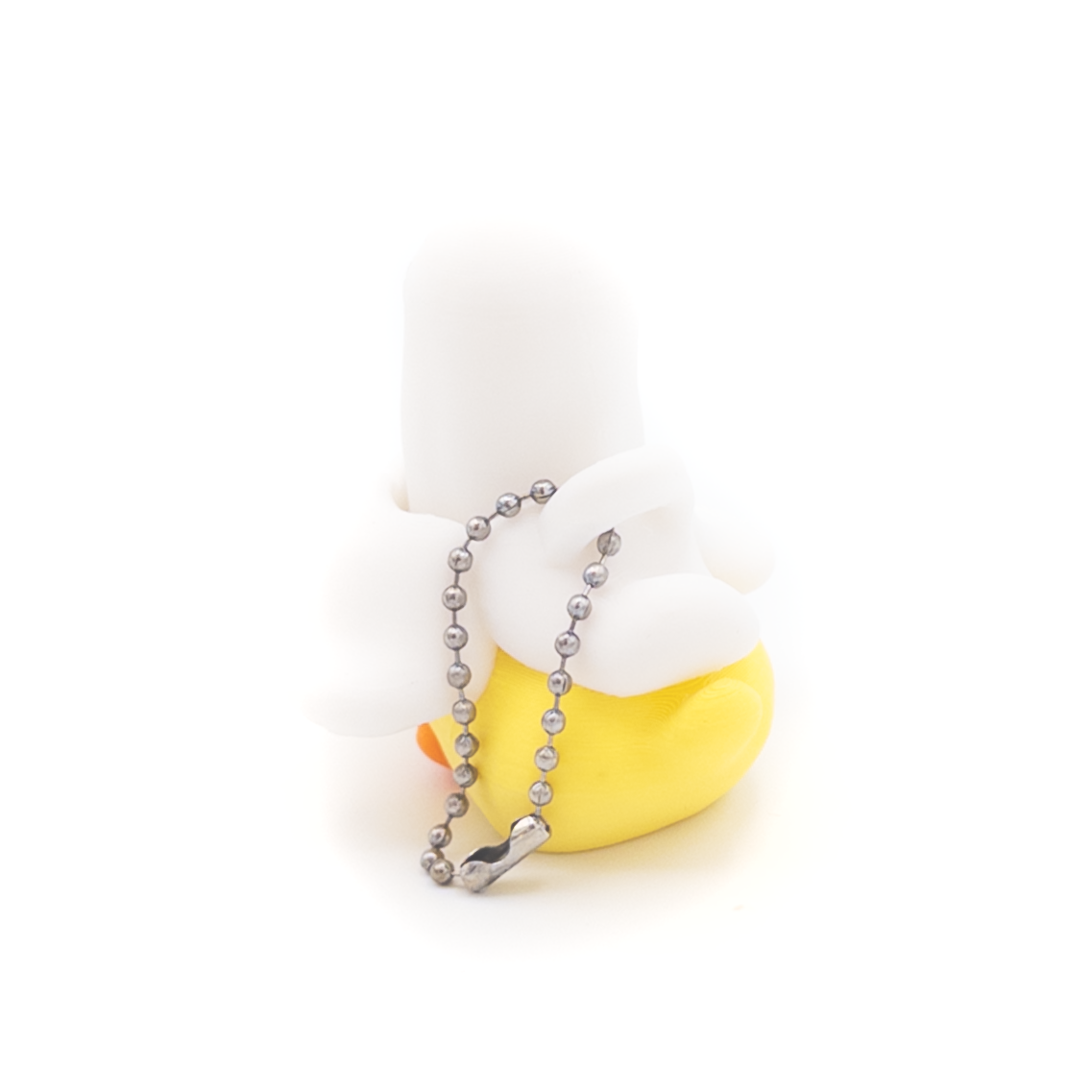 Banana Duck Clicker Keychain