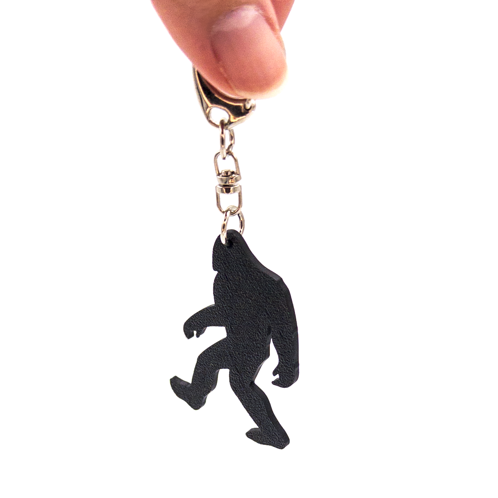 Bigfoot Sasquatch Silhouette Keychain