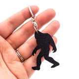 Bigfoot Sasquatch Silhouette Keychain