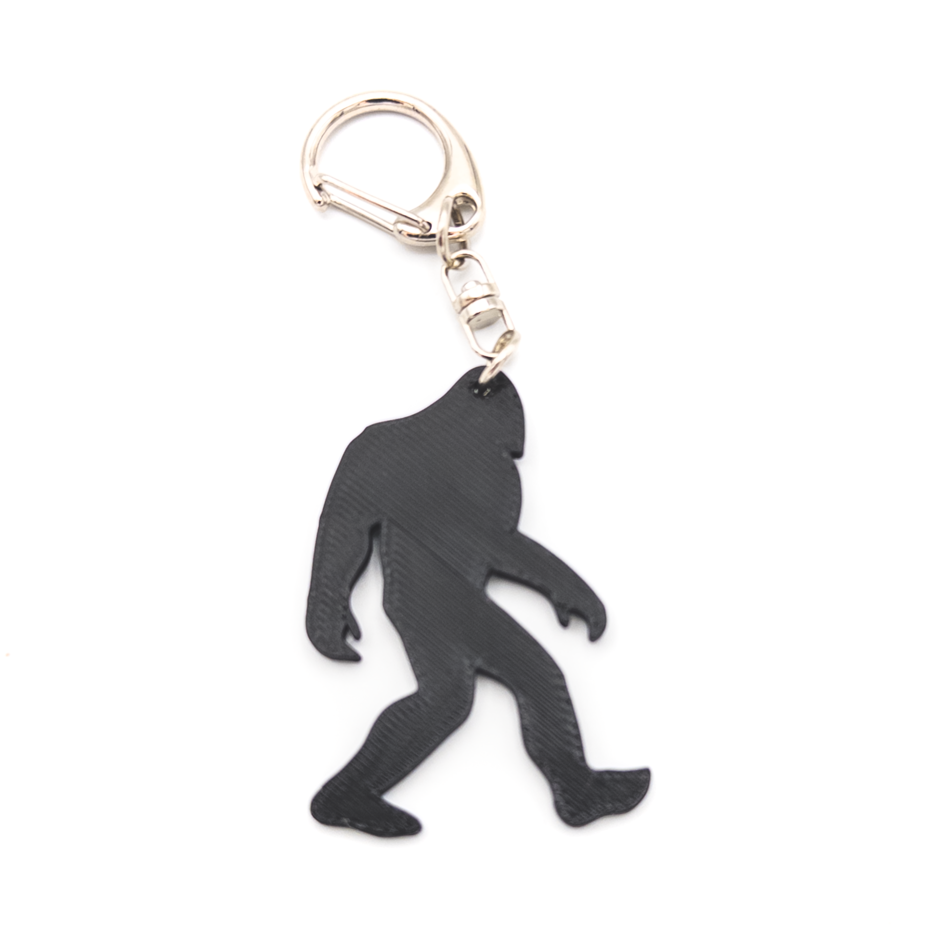 Bigfoot Sasquatch Silhouette Keychain