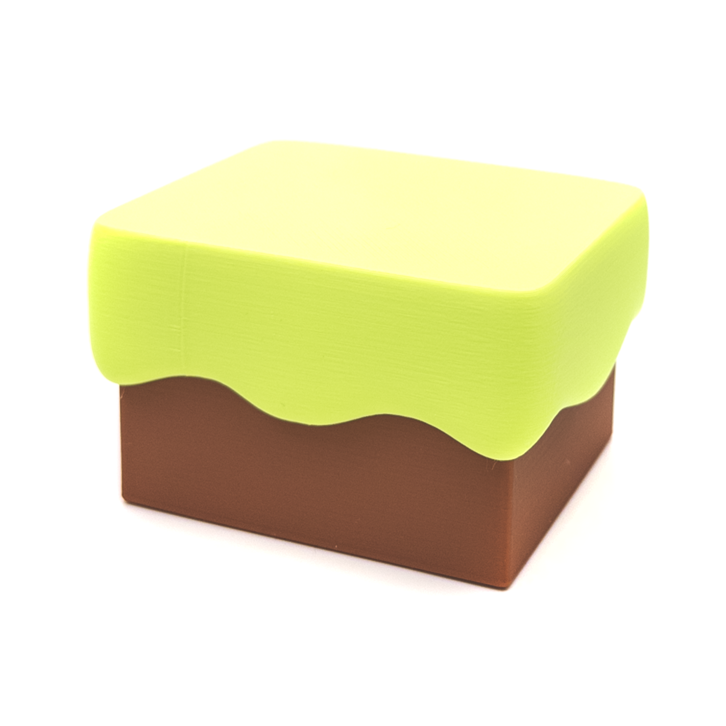Dirt with Grass Block Container Mini Fidget Bundle