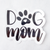 Dog Mom Heart Paw Print Sticker