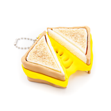 Grilled Cheese Clicker Keychain