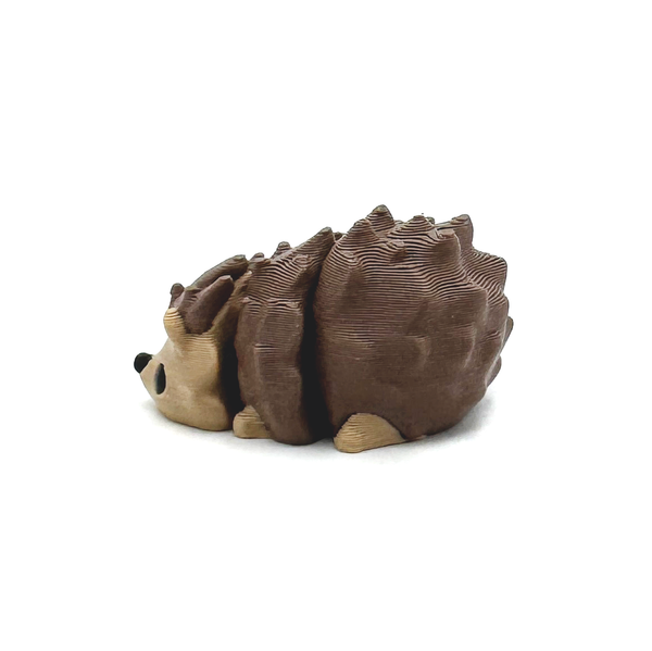3D printed mini hedgehog fidget creature