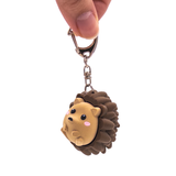 Hedgehog Clicker Keychain