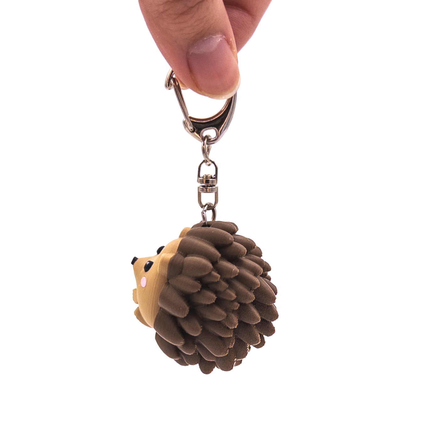 Hedgehog Clicker Keychain