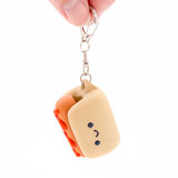 Hot Dog Clicker Keychain