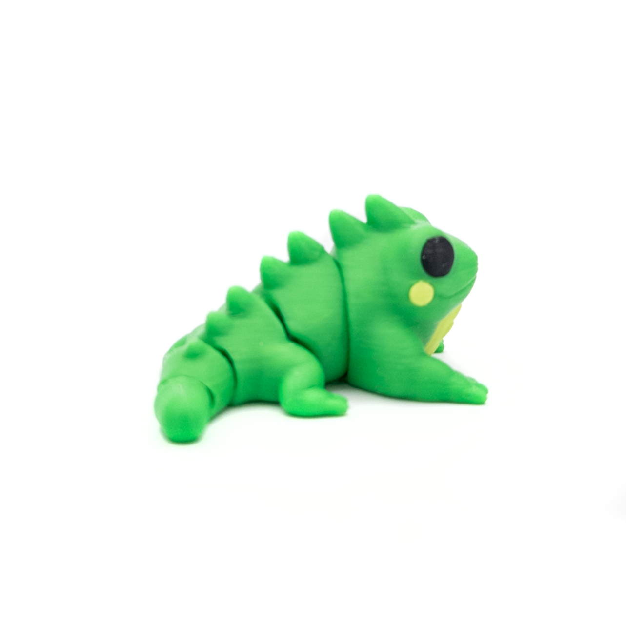 3D printed mini iguana fidget creature
