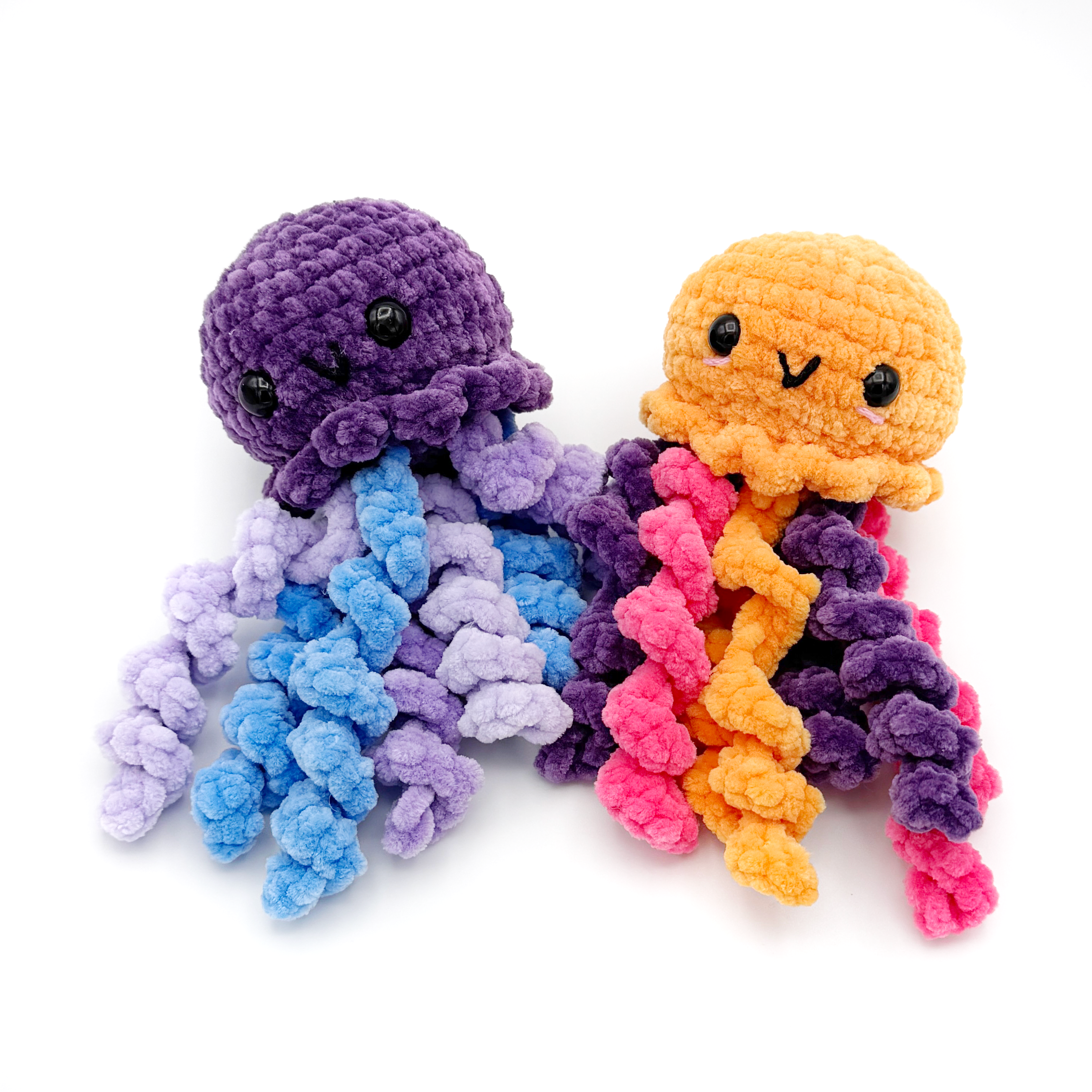 Jellyfish Amigurumi Crochet Stuffed Animal