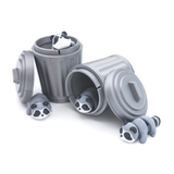 Trash Can Container Mini Fidget Bundle