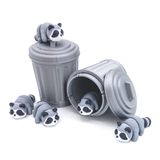 Trash Can Container Mini Fidget Bundle
