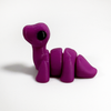 3D printed brontosaurus dinosaur mini fidget creature