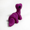 3D printed brontosaurus dinosaur mini fidget creature