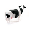 3D printed cow magnet puzzle fully assembled showing back side