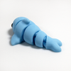 3D printed dolphin mini fidget creature